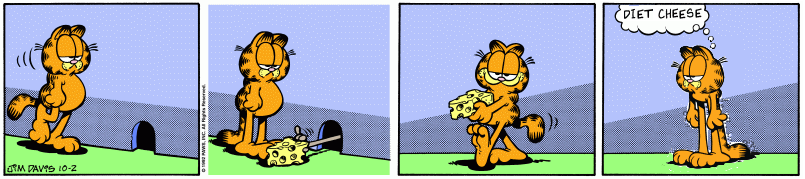 Garfield Plus A Very Highbrow Cerebral Joke