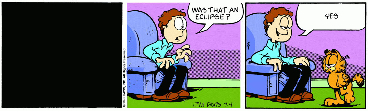 Garfield Plus Updated Astronomy