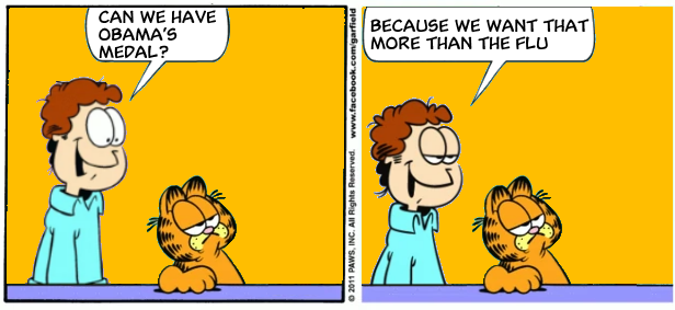 Confusing Garfield Dream