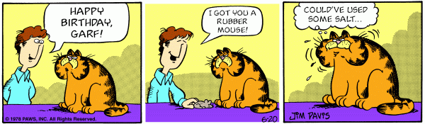 Second Garfield in Haiku