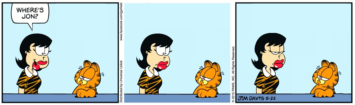 Garfield plus awkward