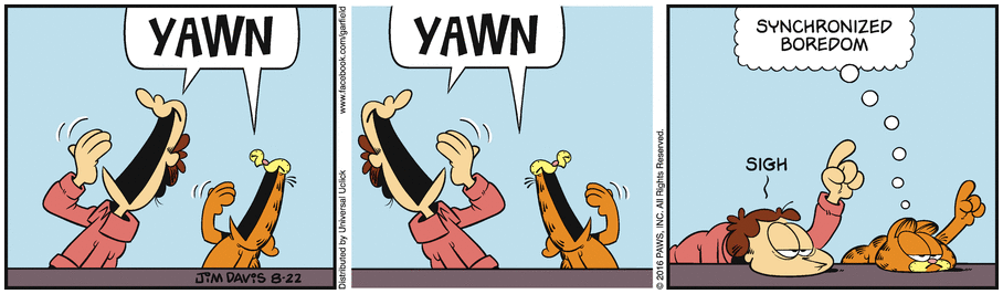 Garfield plus correct positioning