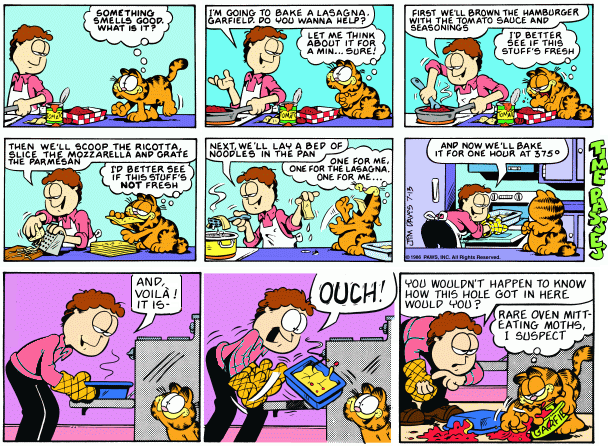 Cooking with Jon Arbuckle: Recipes that don't Fail