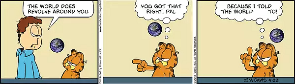 The World Revolves Around Garfield, better version