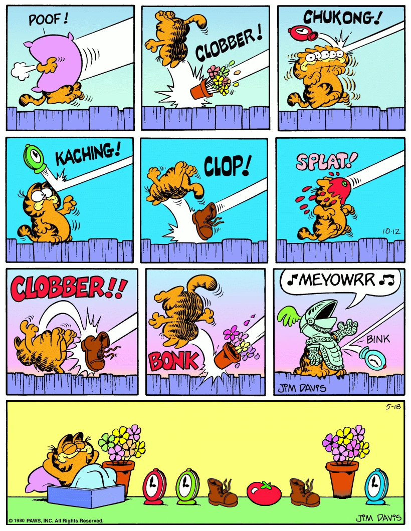 Completionist Garfield