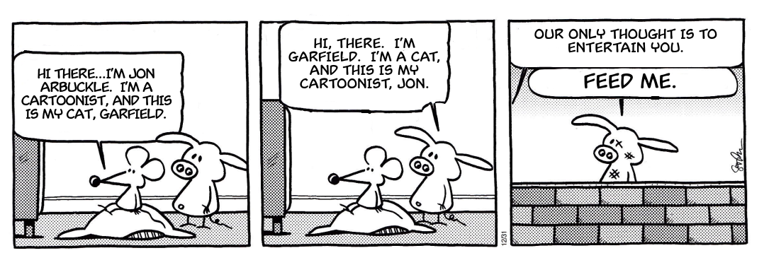 Pearls Plagiarizes Garfield