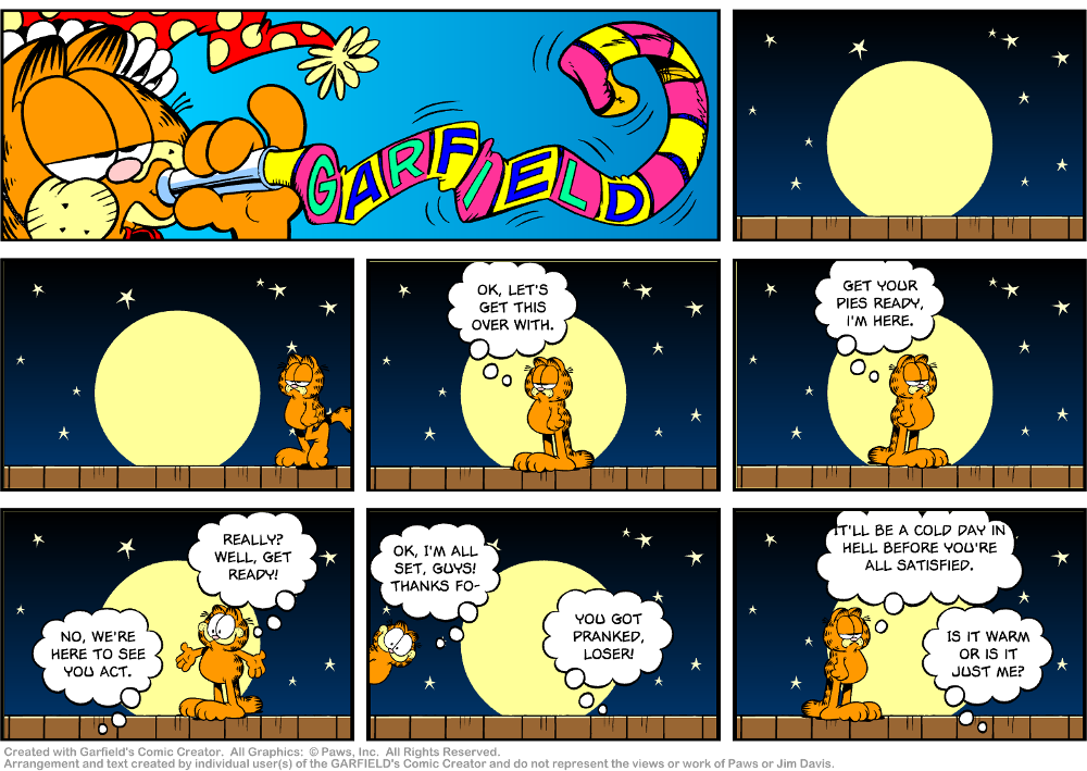 Garfield in Hell