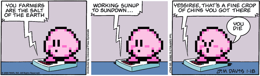Kirby on the Scale