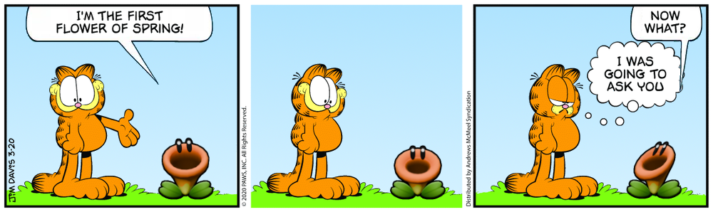 Garfield Plus Talking Flower