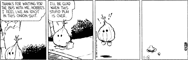 Calvin Minus Hobbes