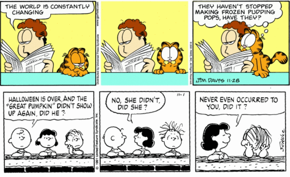 Garfield  Garfield and Linus  Linus