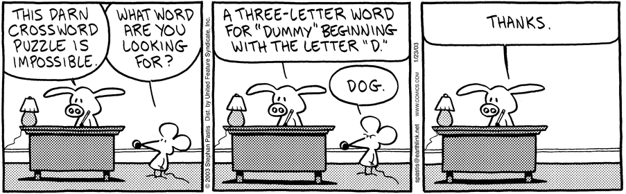 Pearls Before Canine