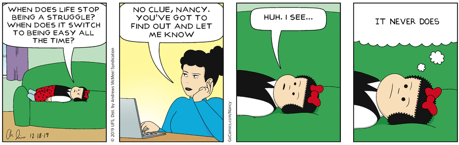 Nancy's Spiral into Depression, part 1