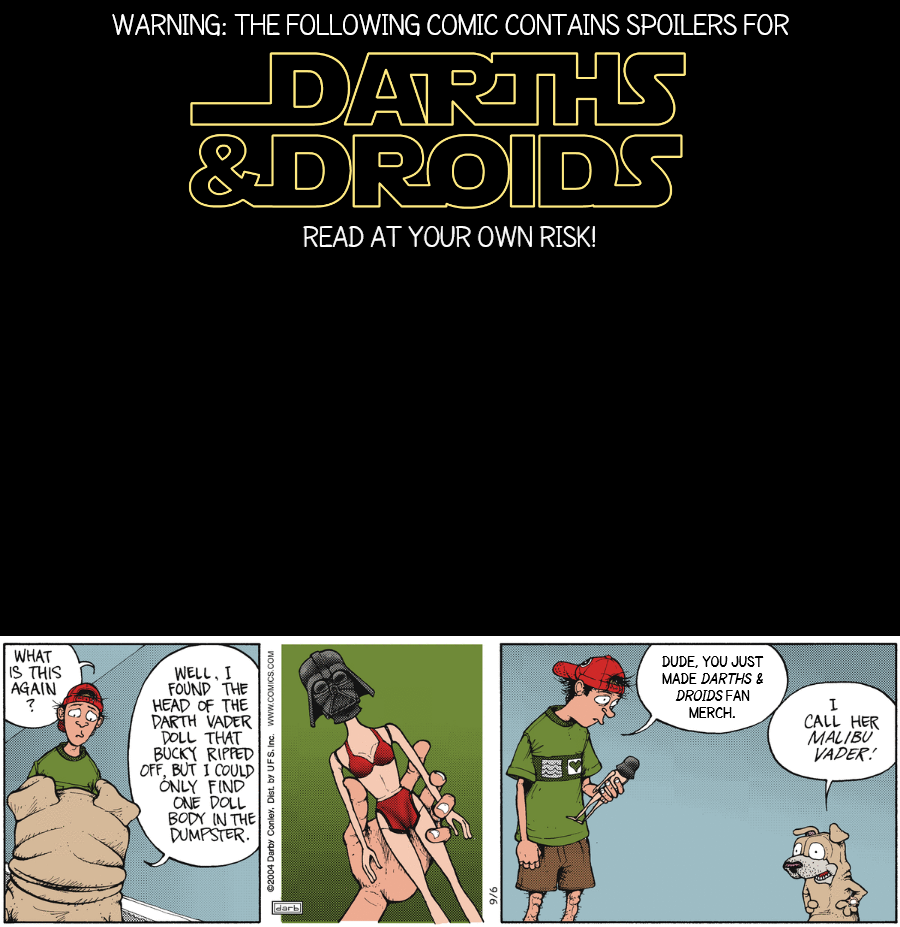 These are not the Darths you're looking for
