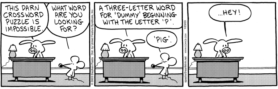 Insults before Swine