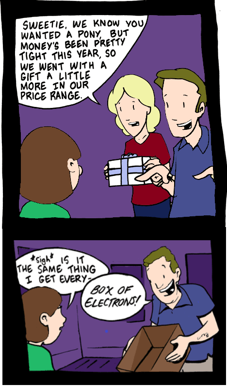 The same gag I get every year (Spot the Difference with SMBC)