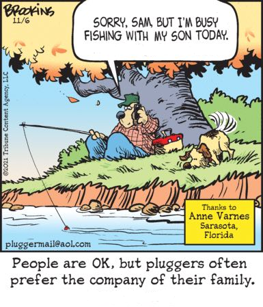 The creatures outside looked from dog to Plugger, and from Plugger to dog, and from dog to Plugger again; but already it was impossible to say which was which