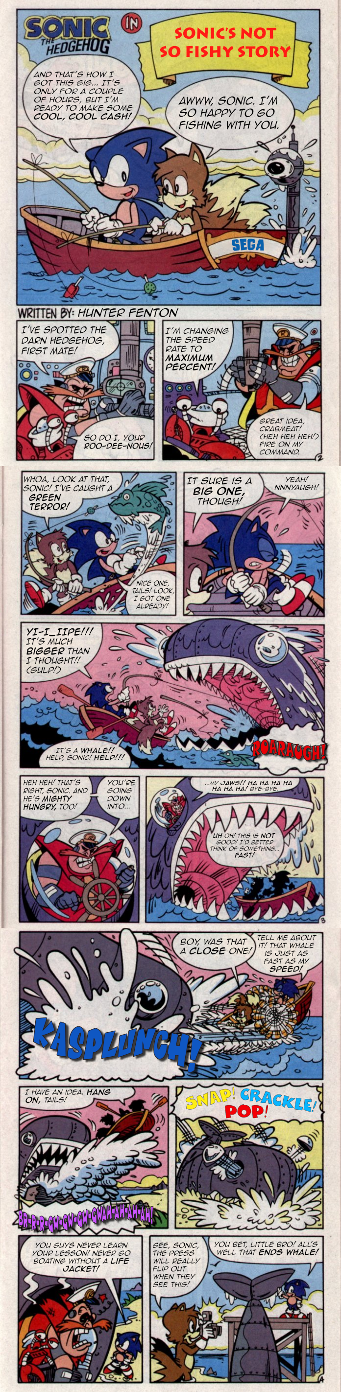 Sonic's Not-So-Fishy Story