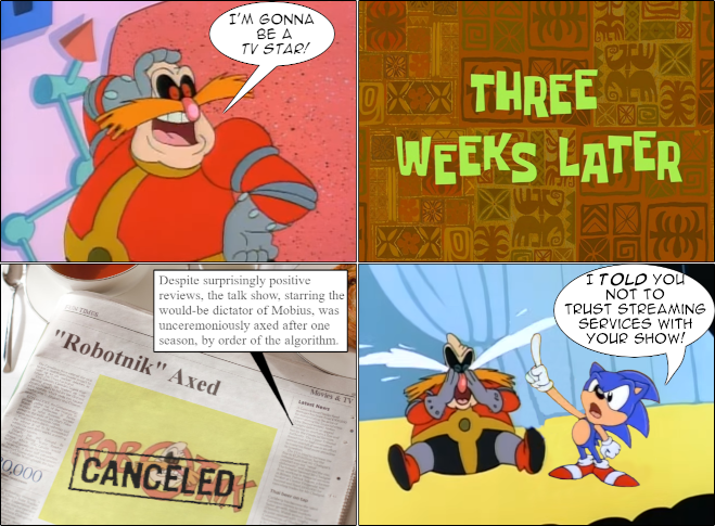 Robotnik Gets His Dreams Crushed