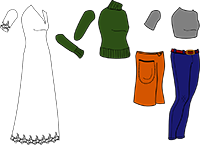 Paper dolls