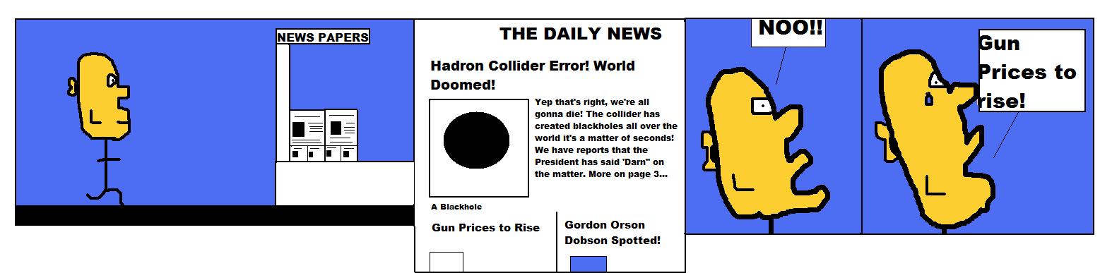 The Large Hadron Collider Destroys the World. Again.