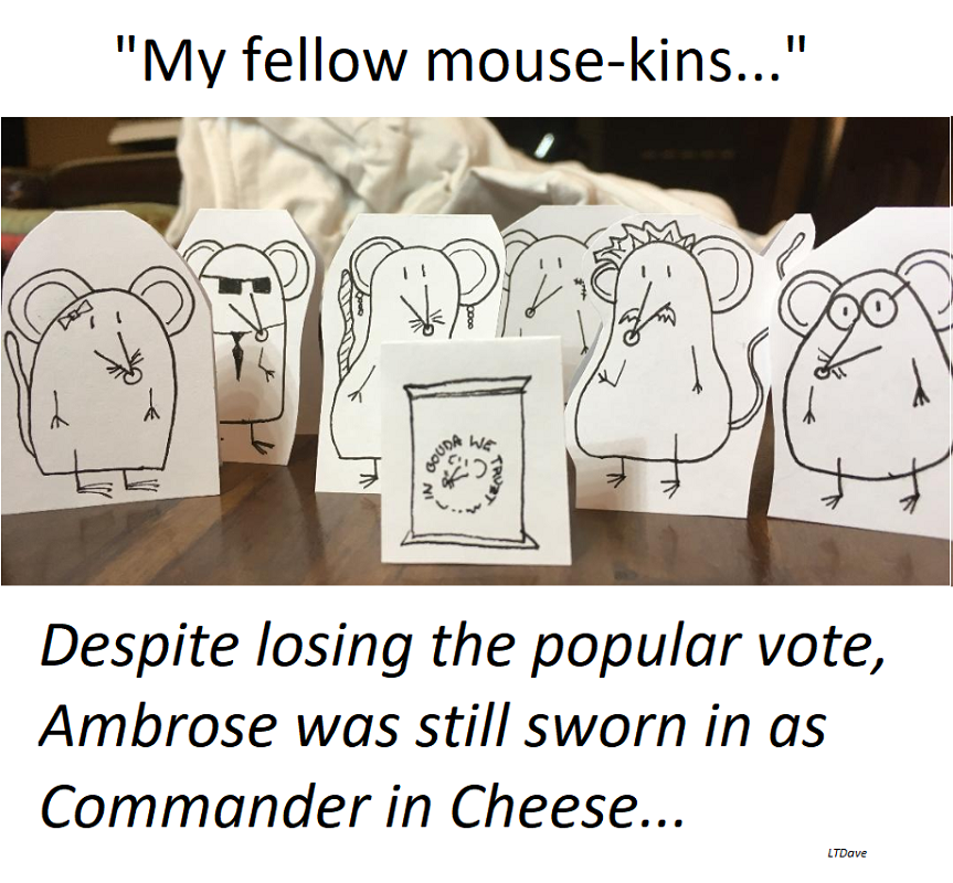 His appointment was later rat-ified