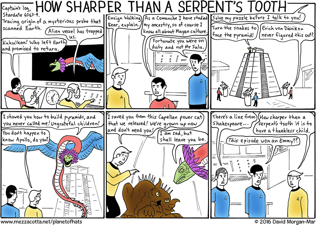 Episode A.21: How Sharper than a Serpent's Tooth