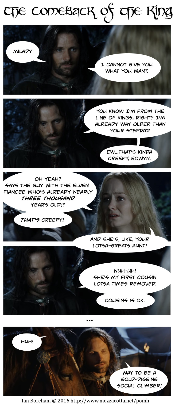 Elessar has left the building