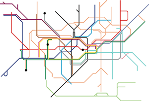 London metro map