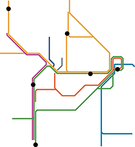 Sydney metro map