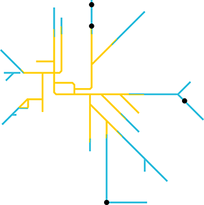 Melbourne metro map