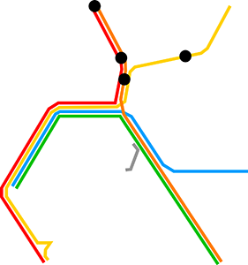 San Francisco metro map